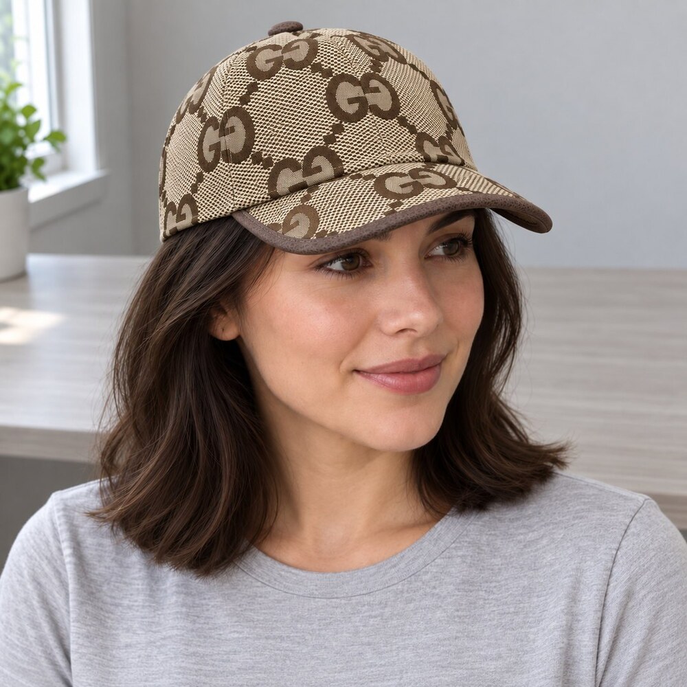 Gucci Jumbo GG Baseball Cap - Picture 2 of 6